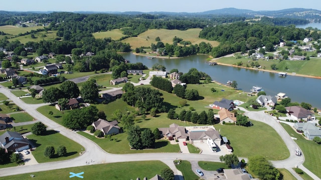 4119 Azalea Ct, Morristown, TN 37814 - view of property location with a large body of water and nearby suburban area