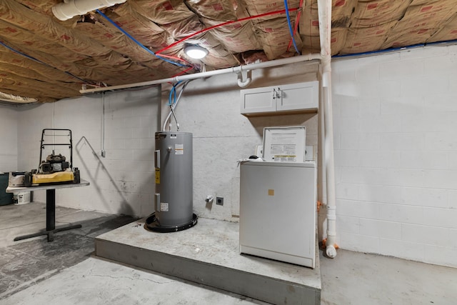 329 Shady Glen Ln, Rutledge, TN 37861 - unfinished below grade area with water heater