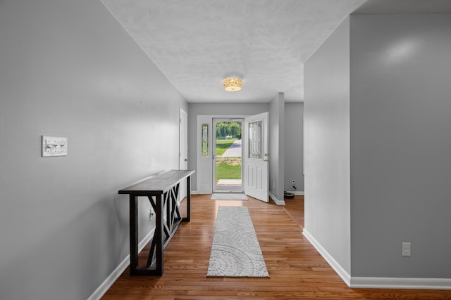 4705 E Hampton Blvd, Morristown, TN 37813 - entryway featuring baseboards and wood finished floors
