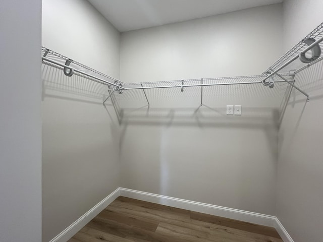 553 Sequoyah Dr, Morristown, TN 37813 - spacious closet featuring wood finished floors