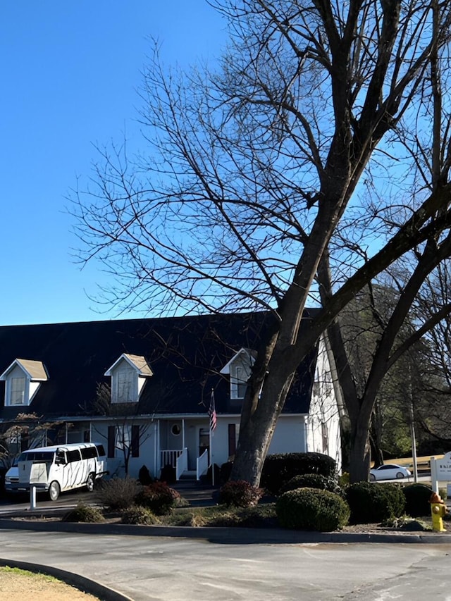 view of cape cod-style house