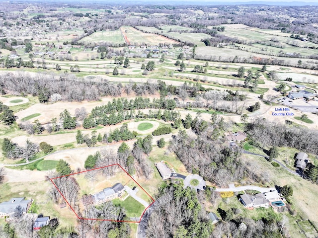 45 Link Hills Cir, Greeneville, TN 37743 - view of property location featuring property parcel outlined