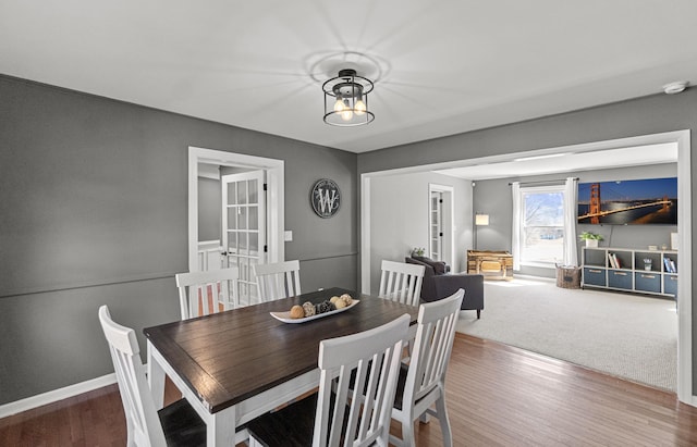 45 Link Hills Cir, Greeneville, TN 37743 - dining room featuring wood finished floors and baseboards