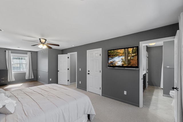 45 Link Hills Cir, Greeneville, TN 37743 - bedroom featuring baseboards and a ceiling fan
