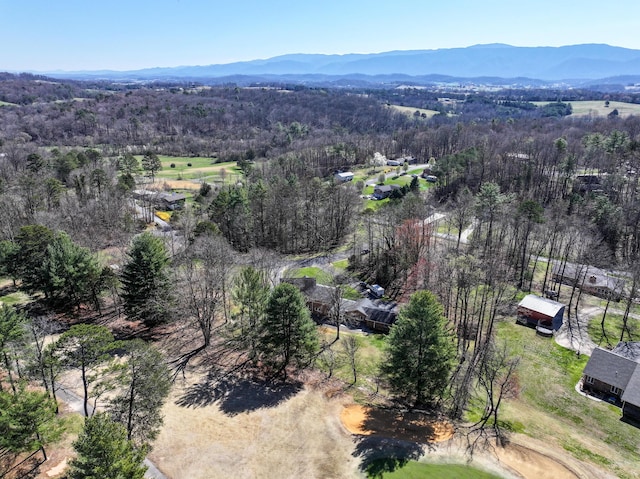 45 Link Hills Cir, Greeneville, TN 37743 - aerial view of a mountainous background and a heavily wooded area