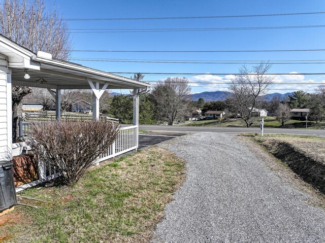 1554 Old Parrotsville Hwy, Parrottsville, TN 37843 - view of street with a mountain view
