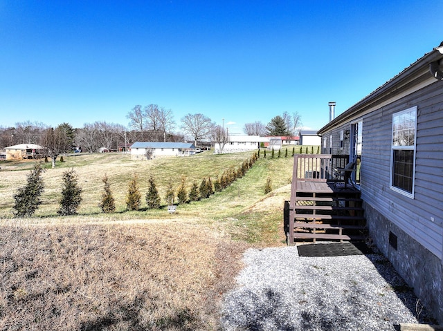 1554 Old Parrotsville Hwy, Parrottsville, TN 37843 - view of yard
