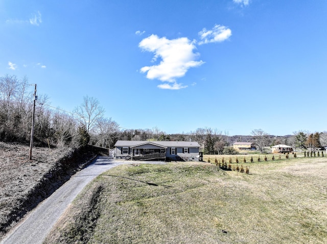 1554 Old Parrotsville Hwy, Parrottsville, TN 37843 - view of road featuring a view of countryside