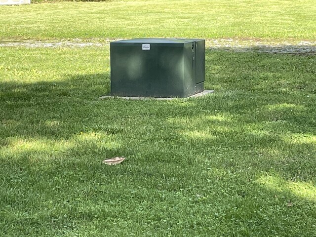 4124 Big Creek Rd, Hartford, TN 37753 - exterior view of a pad mount transformer