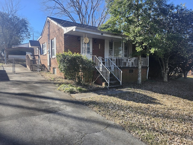 712 Williams St, Morristown, TN 37813 - view of front of property featuring a porch