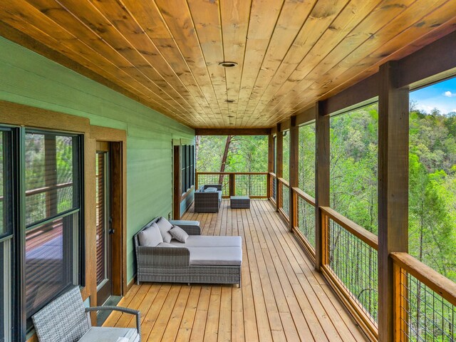 5276 Riversong Way, Sevierville, TN 37876 - view of sunroom