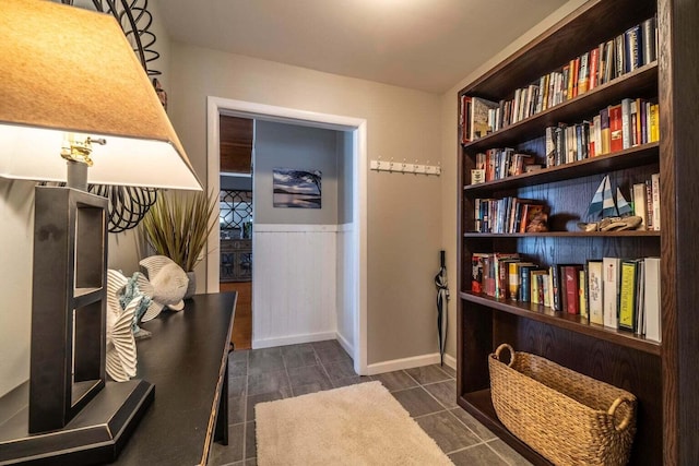 1662 Canal Ln, Dandridge, TN 37725 - interior space with wainscoting and baseboards