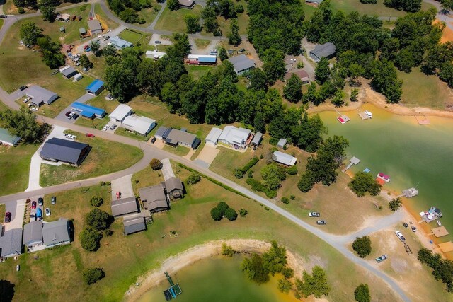 1662 Canal Ln, Dandridge, TN 37725 - aerial overview of property's location with a large body of water and nearby suburban area