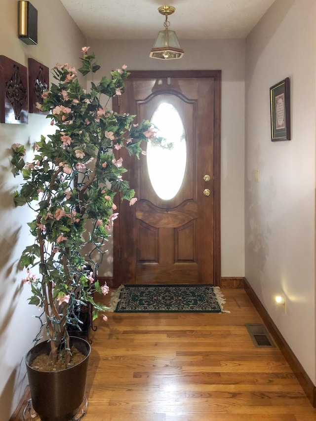4815 Stapleton Rd, Morristown, TN 37813 - foyer entrance with wood finished floors and baseboards