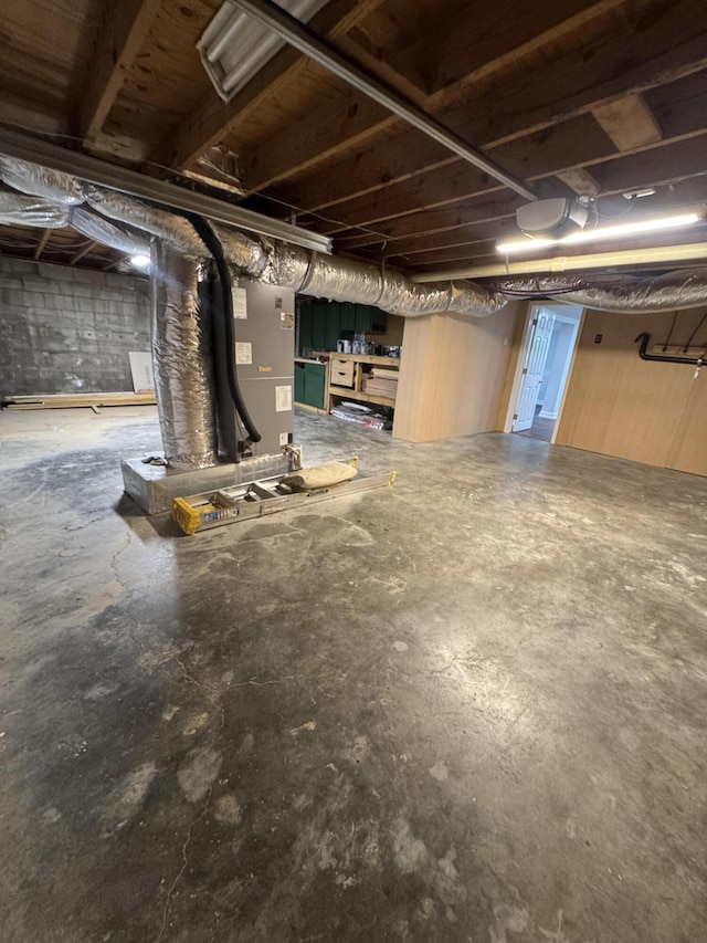 2276 White Oak Grove Rd, Morristown, TN 37813 - view of unfinished basement