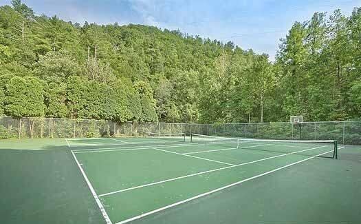 view of sport court