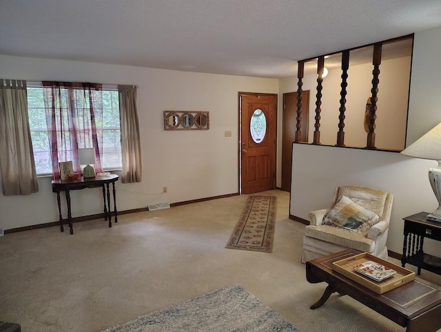 122 Shady Ln, Seymour, TN 37865 - foyer with carpet and baseboards