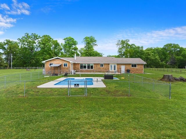 1439 Woods Ridge Rd, Dandridge, TN 37725 - view of pool with a patio area and a fenced backyard