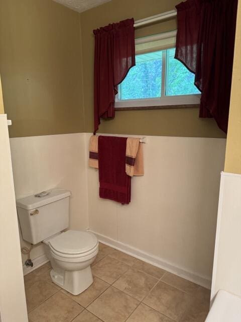 2414 Woodchuck Dell, Morristown, TN 37814 - bathroom with toilet and tile patterned floors