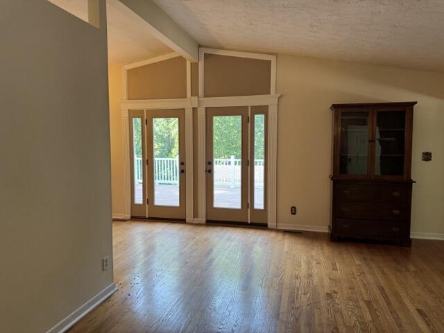 2414 Woodchuck Dell, Morristown, TN 37814 - foyer entrance with baseboards and wood finished floors