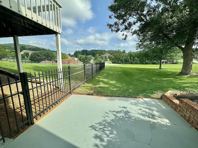 exterior space with a patio