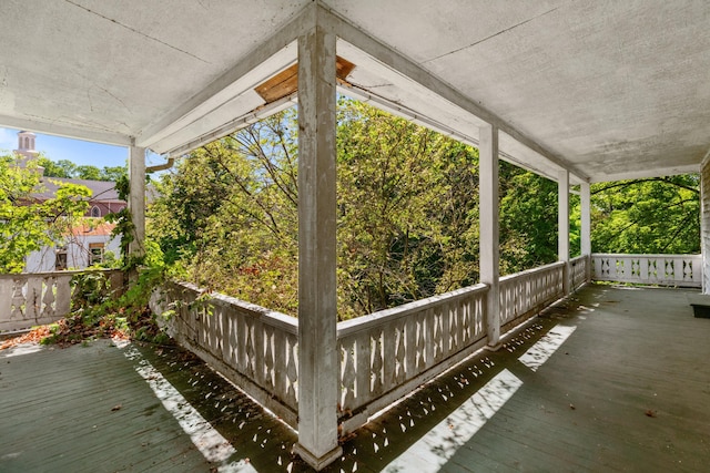 115 E Meeting St, Dandridge, TN 37725 - view of wooden terrace