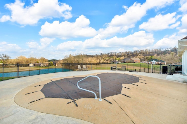 view of pool