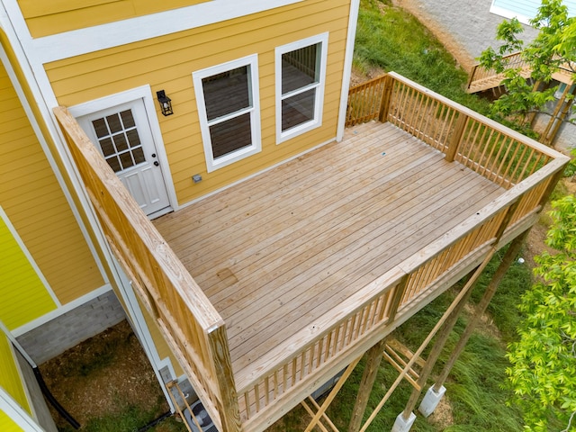 270A W Main St, Dandridge, TN 37725 - view of wooden deck