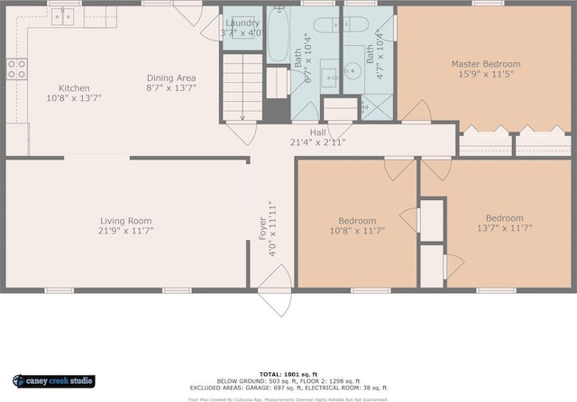 506 Viola Cir, Mount Carmel, TN 37645 - floor plan