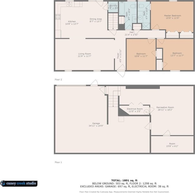506 Viola Cir, Mount Carmel, TN 37645 - floor plan