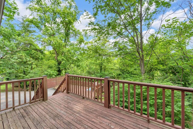 2306 Mountain Dr, Kingsport, TN 37664 - view of deck