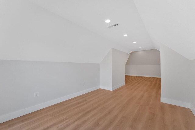 1936 Turners Landing Rd, Russellville, TN 37860 - additional living space featuring lofted ceiling and light wood-type flooring