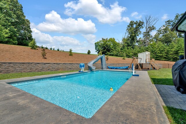 1936 Turners Landing Rd, Russellville, TN 37860 - view of pool featuring a water slide