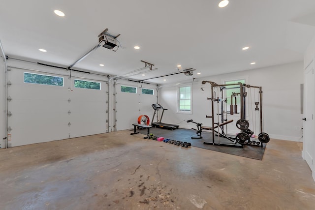1936 Turners Landing Rd, Russellville, TN 37860 - garage featuring a garage door opener