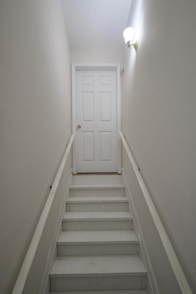 view of staircase