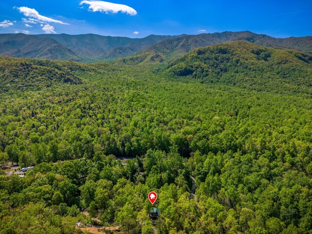5014 Latta Way, Gatlinburg, TN 37738 - bird's eye view featuring a forest view and a mountain view