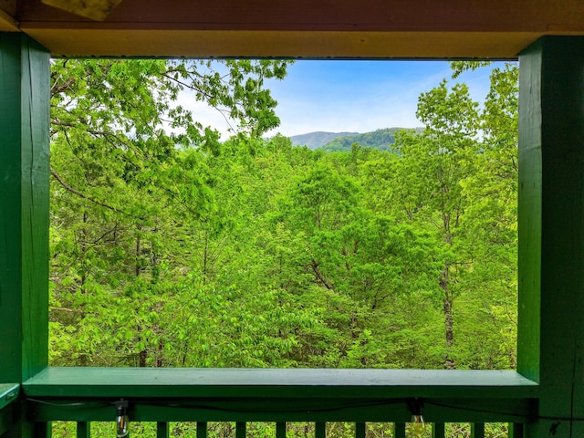 5014 Latta Way, Gatlinburg, TN 37738 - balcony featuring a view of trees