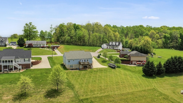 drone / aerial view