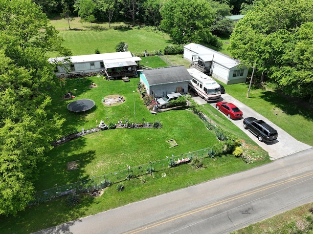 1322 Sager Rd, Dandridge, TN 37725 - aerial view of property and surrounding area with a tree filled landscape