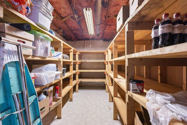 view of storage