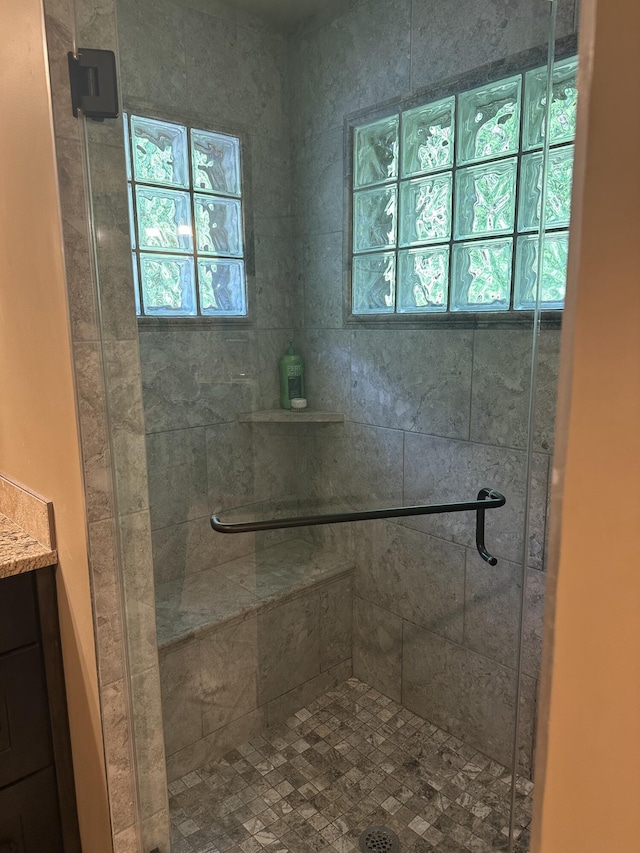 3041 Wineberry Ln, Morristown, TN 37814 - full bath with a stall shower and vanity