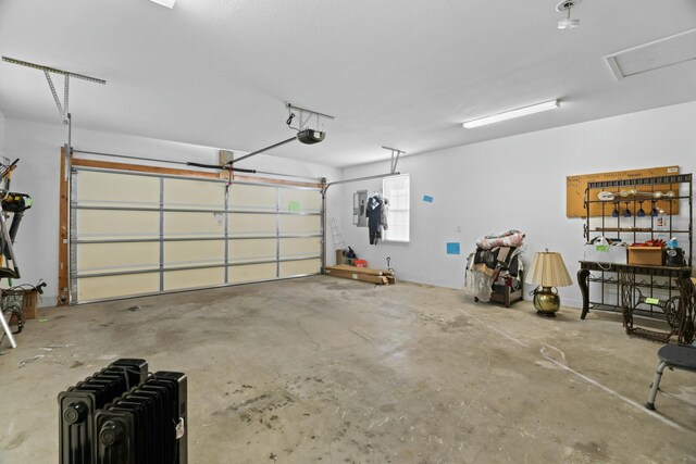 749 Harvest Meadows Dr, Kodak, TN 37764 - garage featuring radiator heating unit