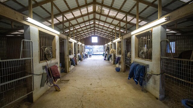 view of stable