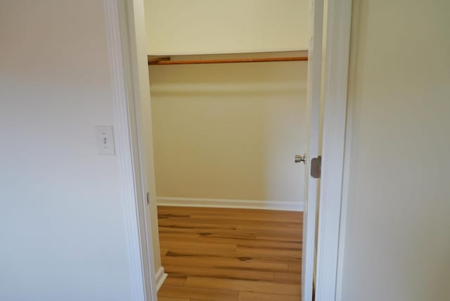 view of closet