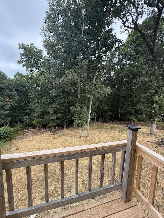 2157 Windy Cove Ln, Talbott, TN 37877 - view of wooden deck