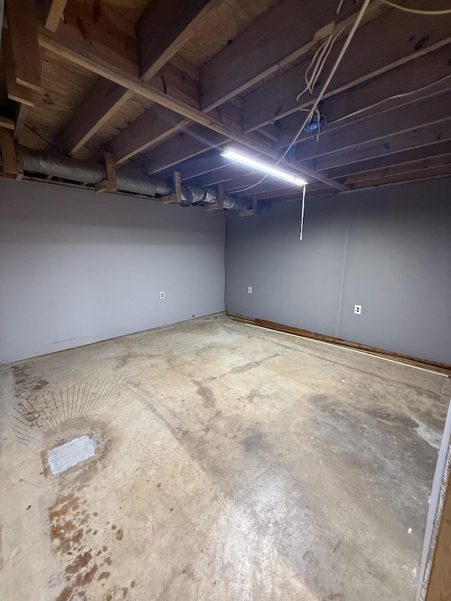 2157 Windy Cove Ln, Talbott, TN 37877 - view of unfinished below grade area