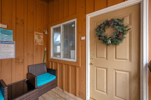 view of property entrance