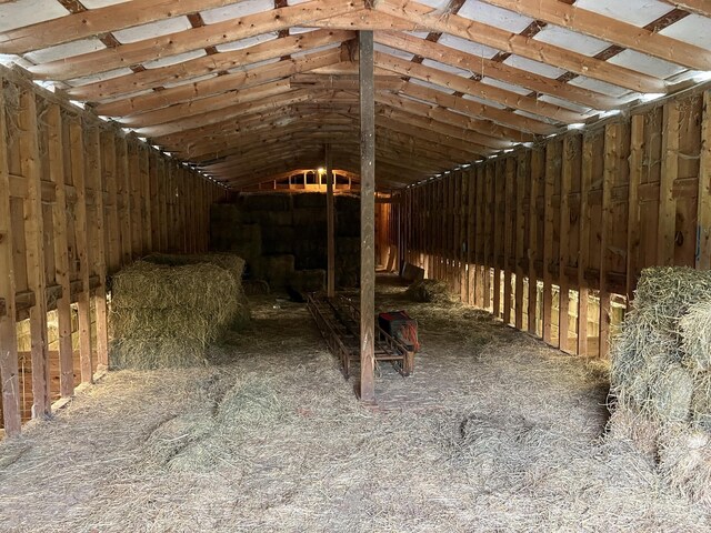 view of horse barn