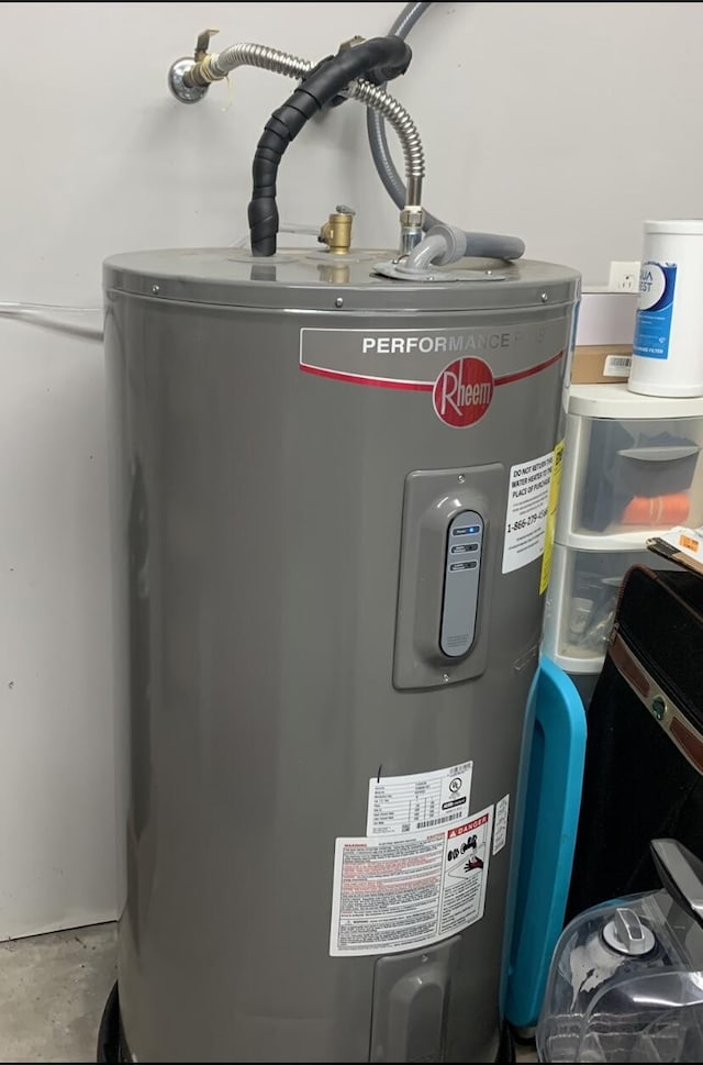 utilities with electric water heater