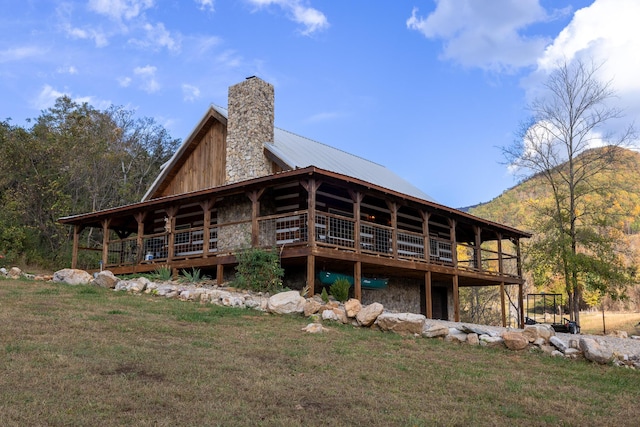 view of rear view of house